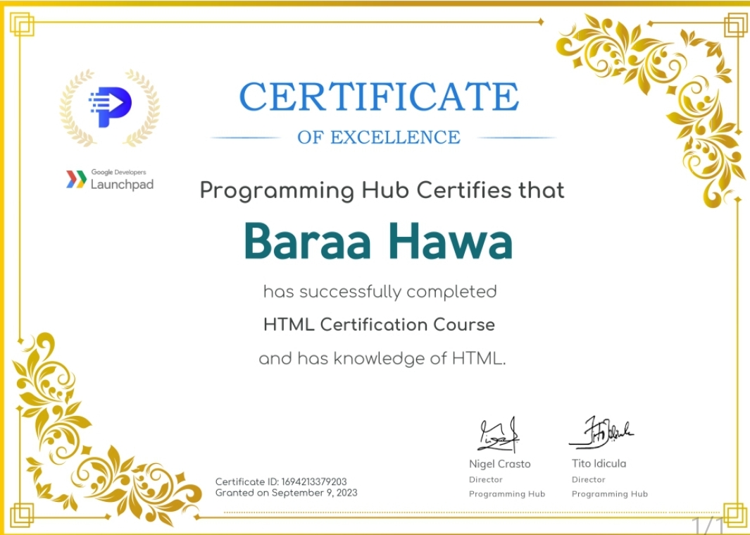 Certificaat afbeelding